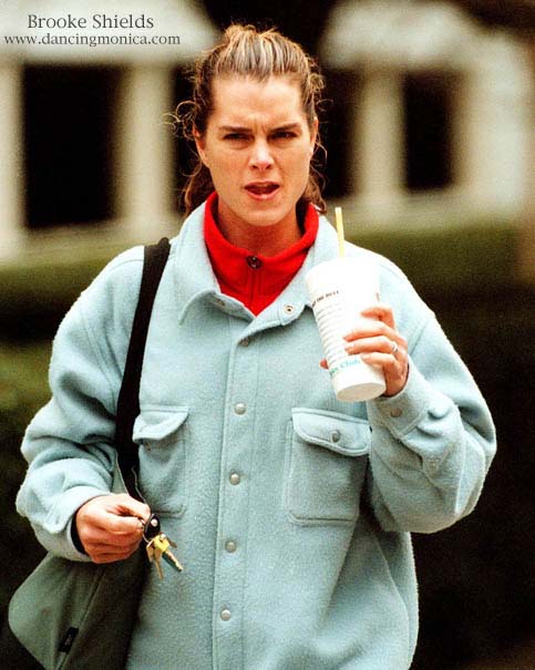 Brooke Shields Looks Pissed Off