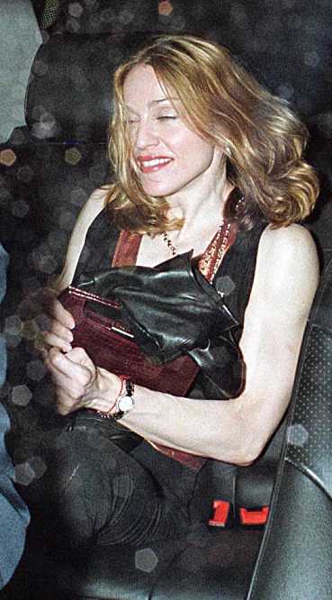 Madonna Drunk And Finally  In The Limo
