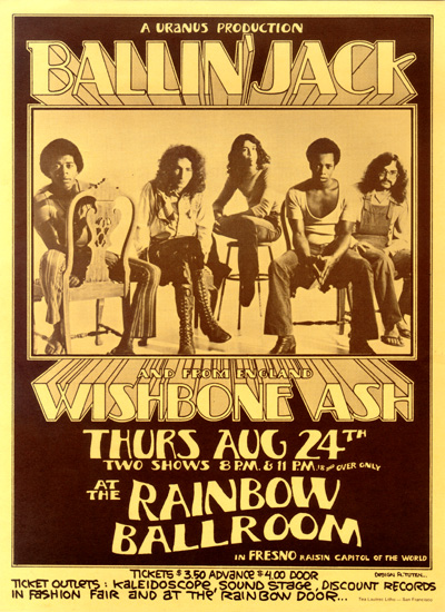 Ballinjack Wishbone Ash Fresno 1972